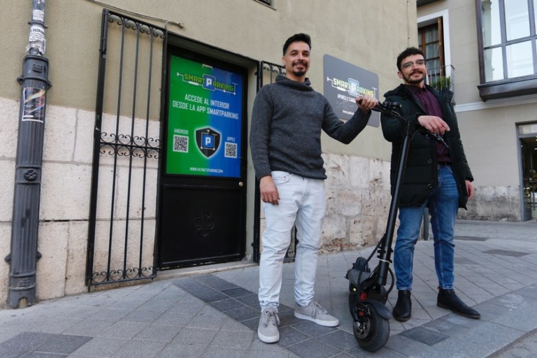 Lee más sobre el artículo Nuevo parking privado para patinetes en el centro de Valladolid